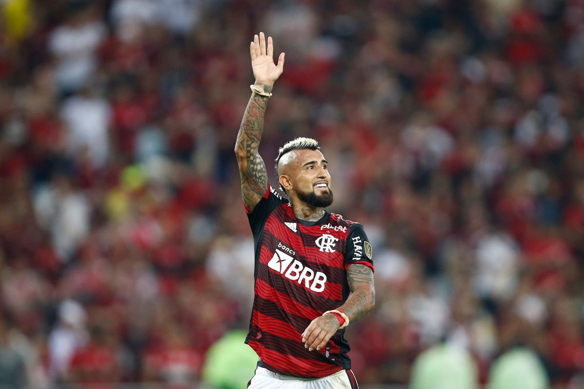 Vidal tiene contrato con el Flamengo hasta diciembre de 2023.