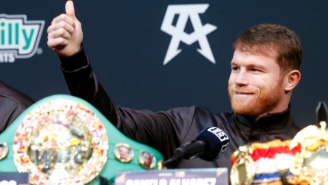 Saúl "Canelo" Álvarez | Steve Marcus/Getty Images.