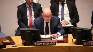 El embajador de Rusia ante la ONU Vasily Nebenzya impuso el veto a la resolución.