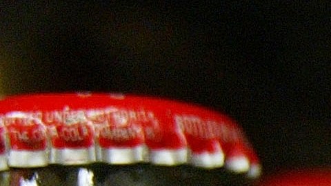 La bebida de Coca Cola es común en las fuentes de soda.