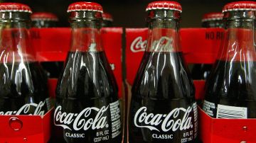 La bebida de Coca Cola es común en las fuentes de soda.