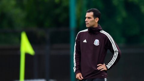 Rafa Márquez en su etapa como jugador en la Selección de México.