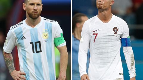 Cristiano Ronaldo y Lionel Messi