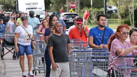 Las compras de pánico han comenzado a surgir