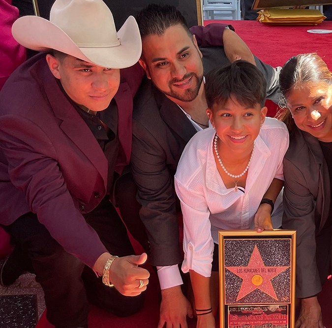 Los Huracanes del Norte recibieron su Estrella en el Paseo de la Fama
