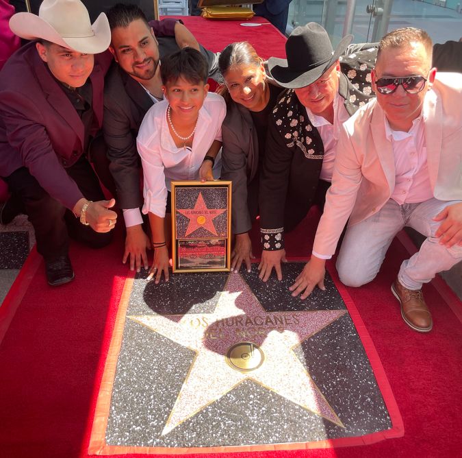 Los Huracanes del Norte recibieron su Estrella en el Paseo de la Fama