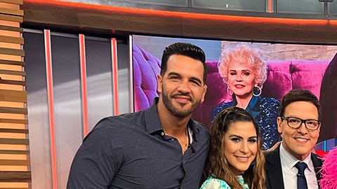 Charytín fue homenajeada en 'Despierta América'