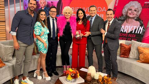 Charytín fue homenajeada en 'Despierta América'