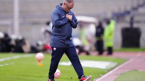 El entrenador sabe lo afectado que está el grupo tras su eliminación.