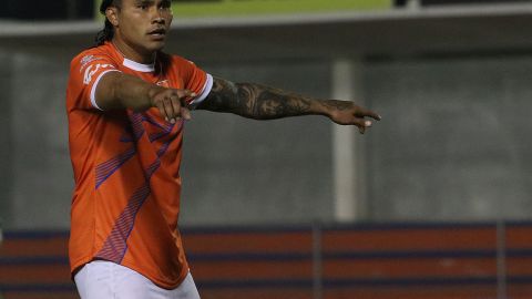 Carlos 'Gullit' Peña en su etapa en el Ascenso MX.