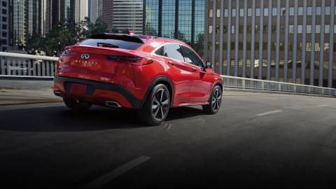 El Infiniti QX55 ofrece grandes características a pesar de ser el más compacto de la marca