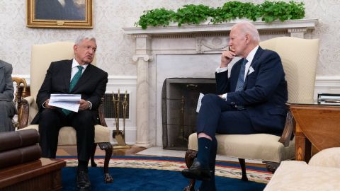 Joe Biden y López Obrador
