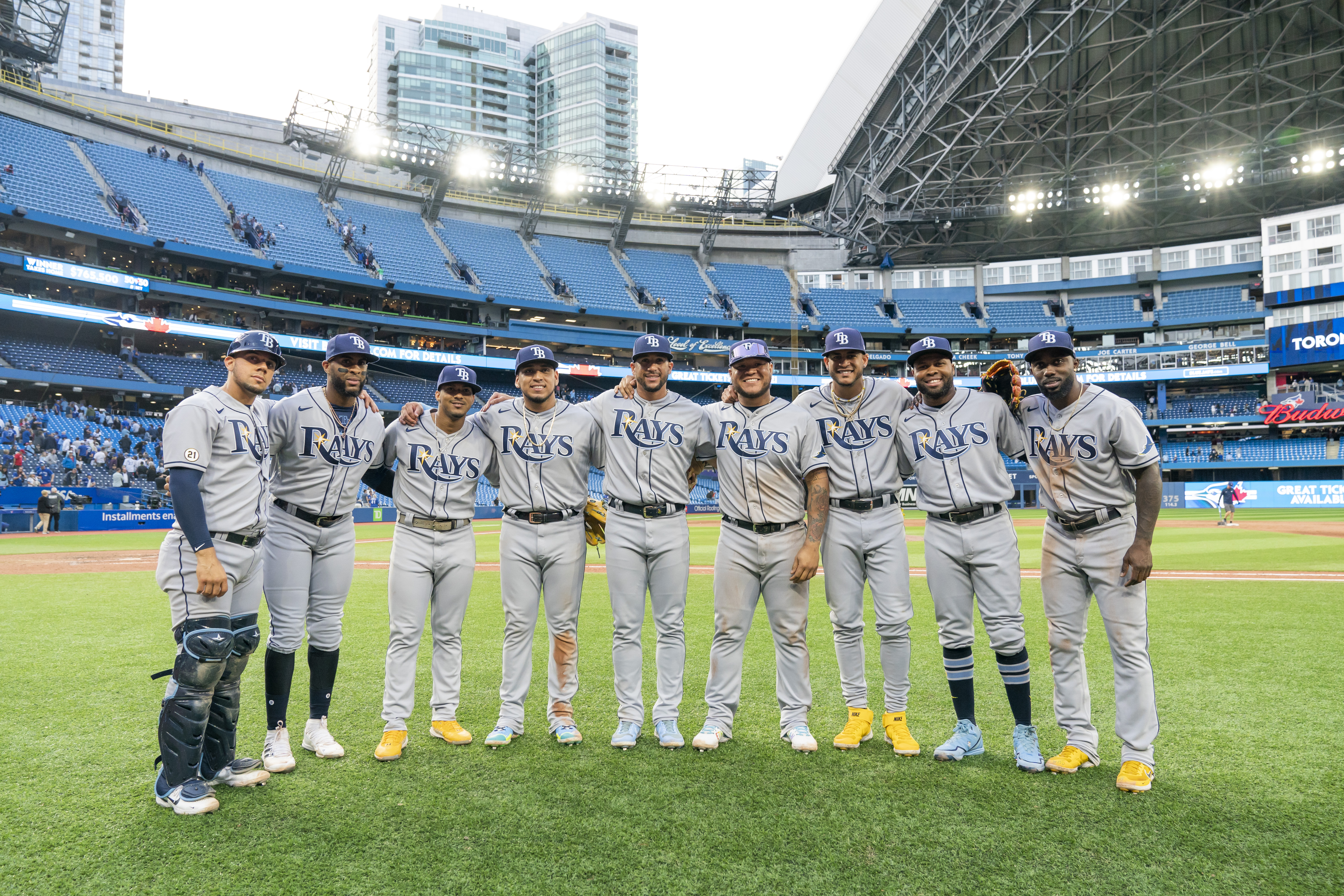 ¡Histórico! Los Rays De Tampa Bay Presentaron La Primera Alineación Con ...