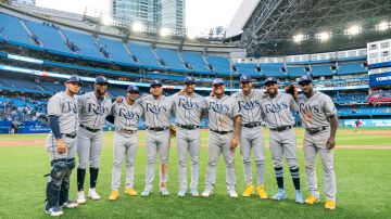 Los Rays presentaron el primer Lineup exclusivo de latinos en un juego de la MLB.