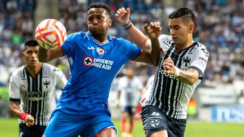 Michael Estrada delantero ecuatoriano del Cruz Azul.