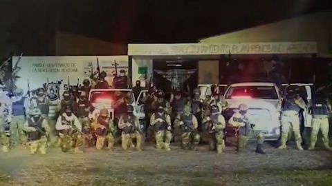 Miembros del CJNG