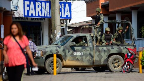 Militares en Michoacán