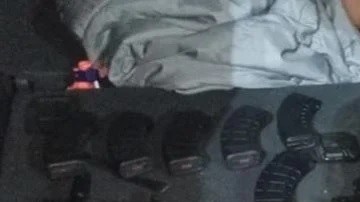 Mujer detenida con armamento