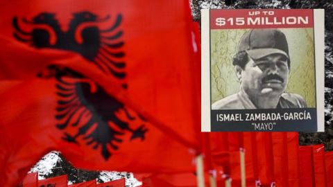 Nexos del Mayo Zambada en Albania