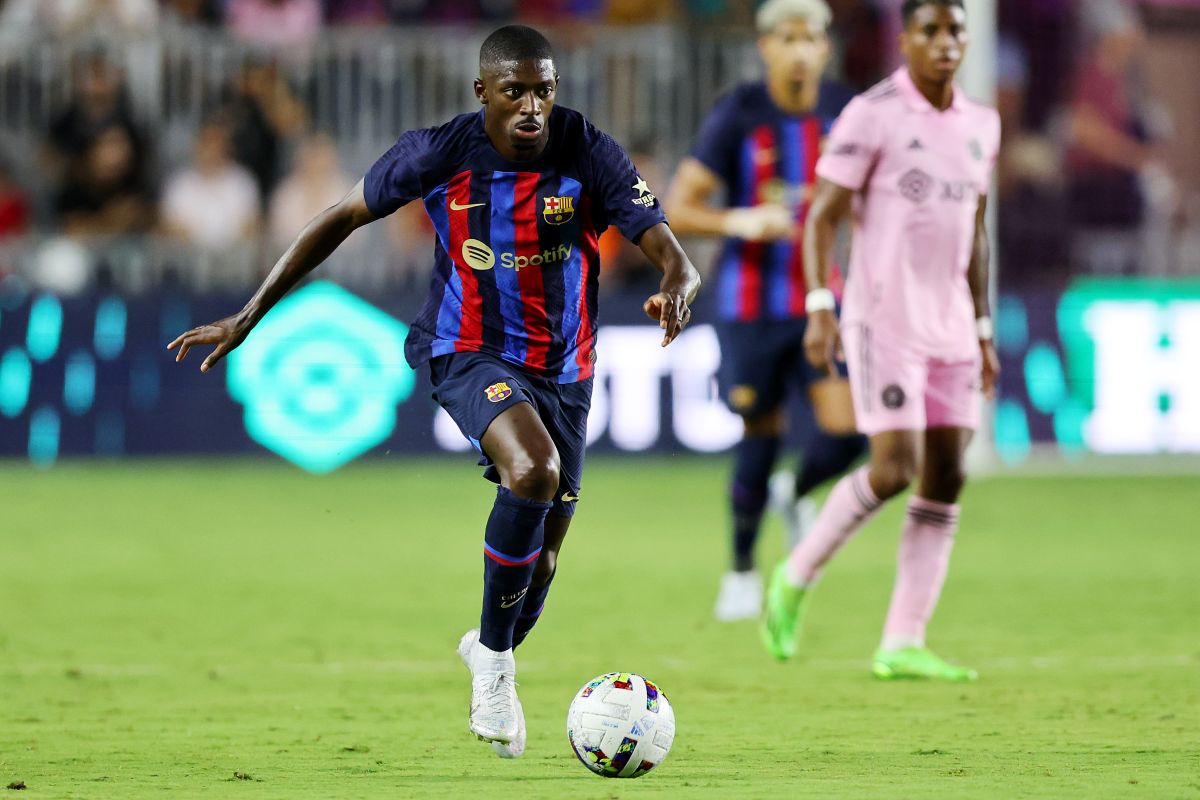 Ousmane Dembelé ha tenido un gran inicio de temporada con el FC Barcelona.