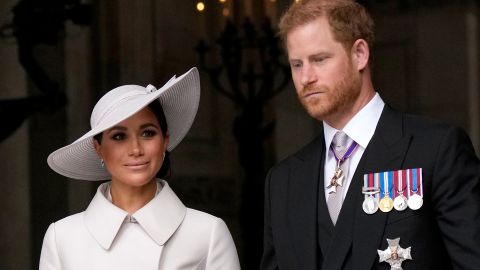 El príncipe Harry y Meghan Markle.