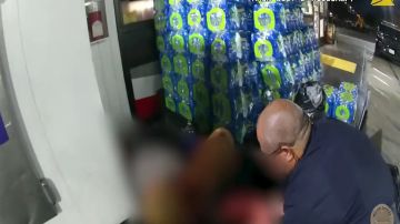 “Vamos bebé, respira”, policía latino de LAPD se viste de héroe al ayudar a mujer a dar a luz en una gasolinera