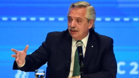 Alberto Fernández anunció en su mensaje que el viernes sería feriado.