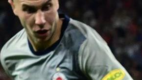 El defensor sustituyó al capitán del equipo, Davide Calabria.