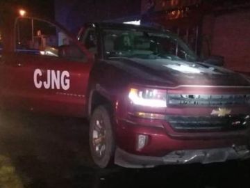 camioneta del CJNG