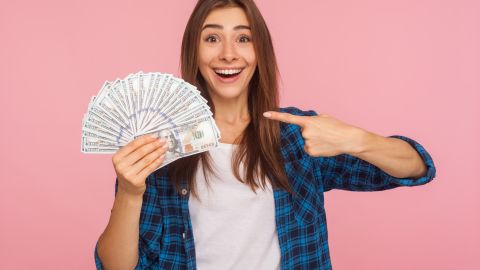 Persona con dinero