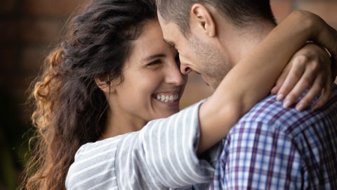 Pareja de enamorados.