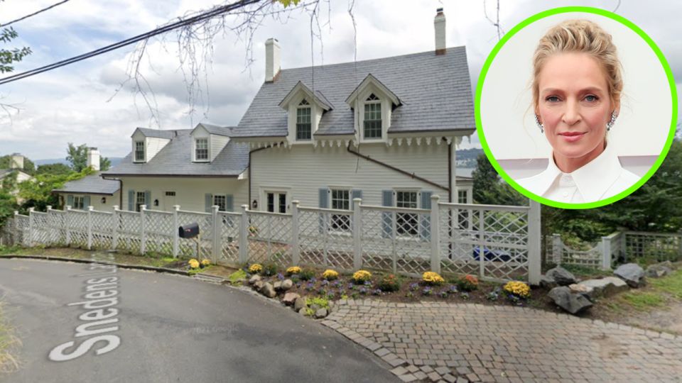 Conoce la antigua e histórica casa de Uma Thurman en NY que venden con