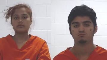 Dos de los acusados: Katherine Alvarez-Flores (izq) y Joel García Martínez.