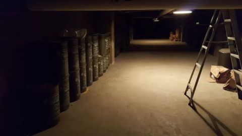 Algunos refugios nucleares todavía cuentan con provisiones abandonadas.