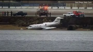 Una avioneta se estrelló en San Diego a causa de la tormenta tropical Kay.