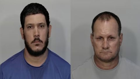 Víctor Manuel Ríos Castillo, de 29 años, Jorge Luis Fernández Rodríguez, de 53, fueron arrestados en el sur de la Florida.