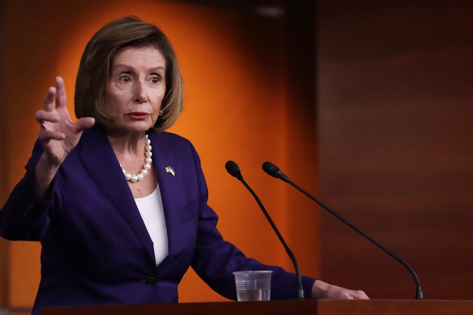 Nancy Pelosi, expresidenta de la Cámara de Representantes