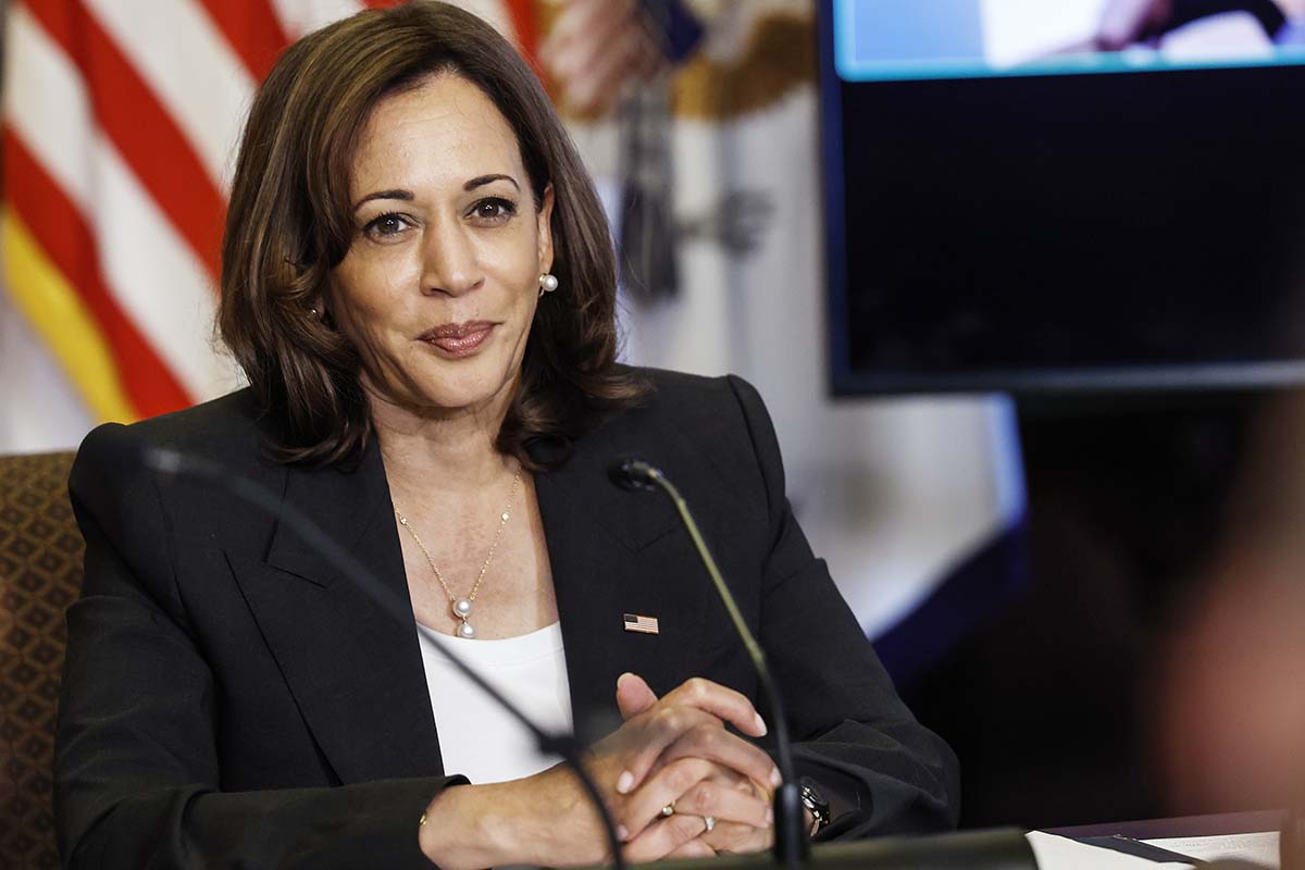 Kamala Harris shows her support for Iranian women by promising that the government will stand by them