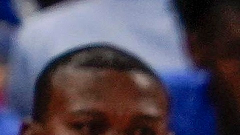 Draymond Green durante un partido de la NBA con Golden State Warrior en Japón.
