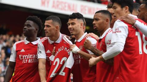 El equipo inglés es líder de la Premier League.
