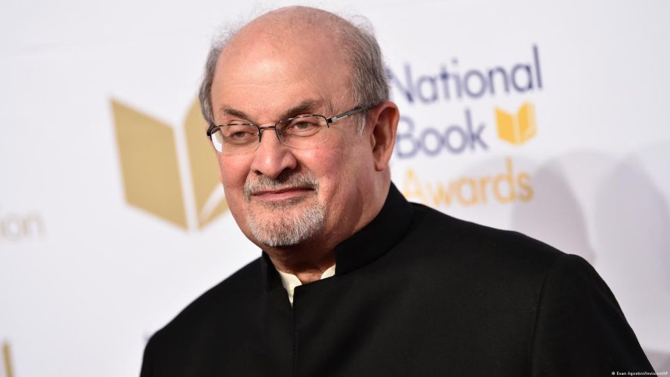 Writer Salman Rushdie lost an eye and the use of a hand after being stabbed