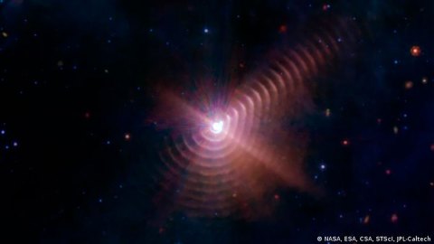 James Webb: astrónomos logran observar por primera vez cómo la luz estelar acelera la materia