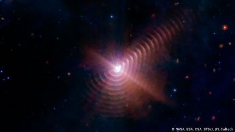 James Webb: astrónomos logran observar por primera vez cómo la luz estelar acelera la materia