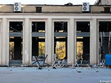 La sede del gobierno prorruso de Donetsk, alcanzada por un misil