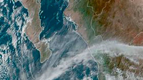 La depresión tropical Roslyn deja dos muertos en México