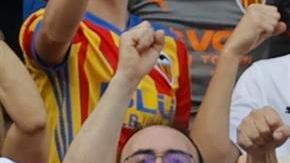 El uruguayo no había podido marcar con el equipo español.