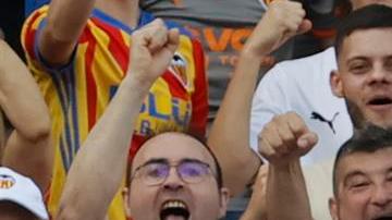El uruguayo no había podido marcar con el equipo español.