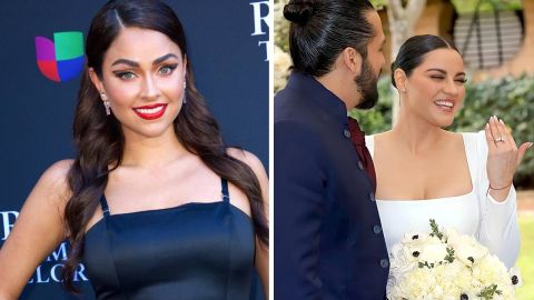 Claudia Martín habló por primera vez de la boda de su ex con Maite Perroni,