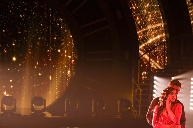 Claudia Martin visitó la pista de Mira Quién Baila2