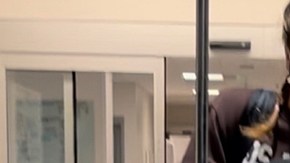 Así se veía el tobillo y pie de Gabriel Coronel después de la lesión en los ensayo de 'Mira Quién Baila All Stars'